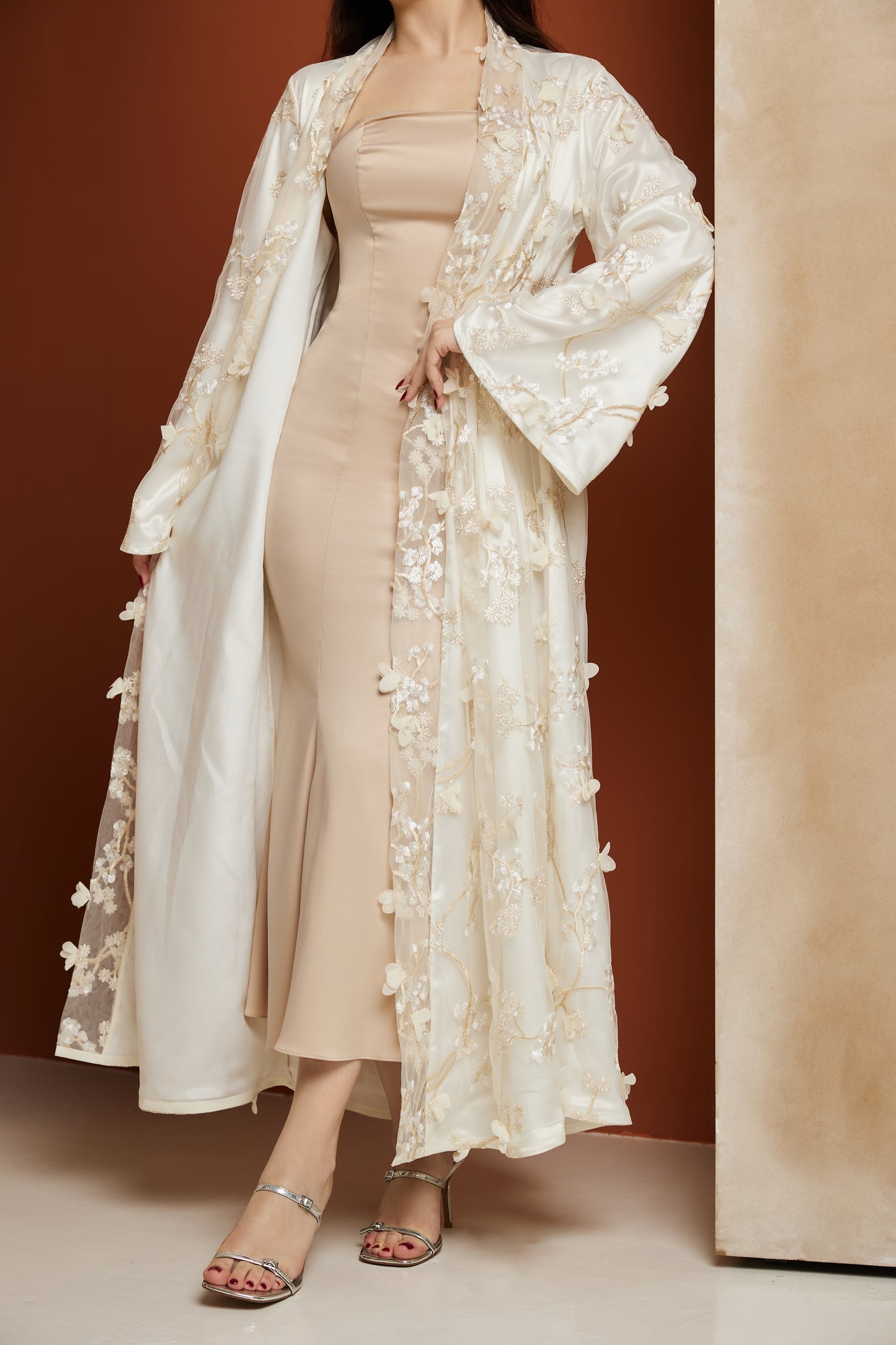 Dione Floral Abaya