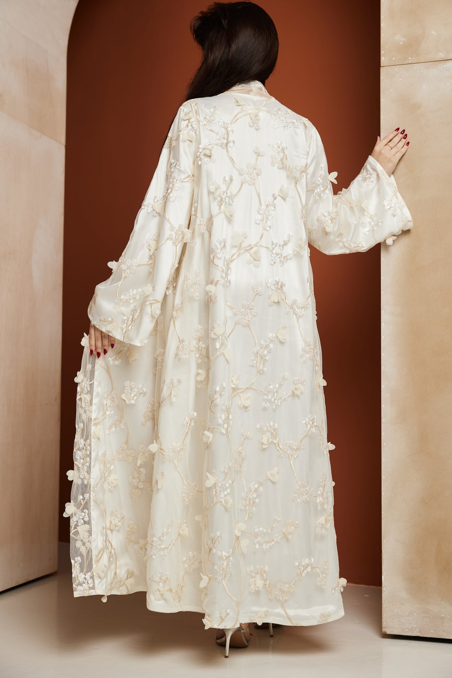 Dione Floral Abaya
